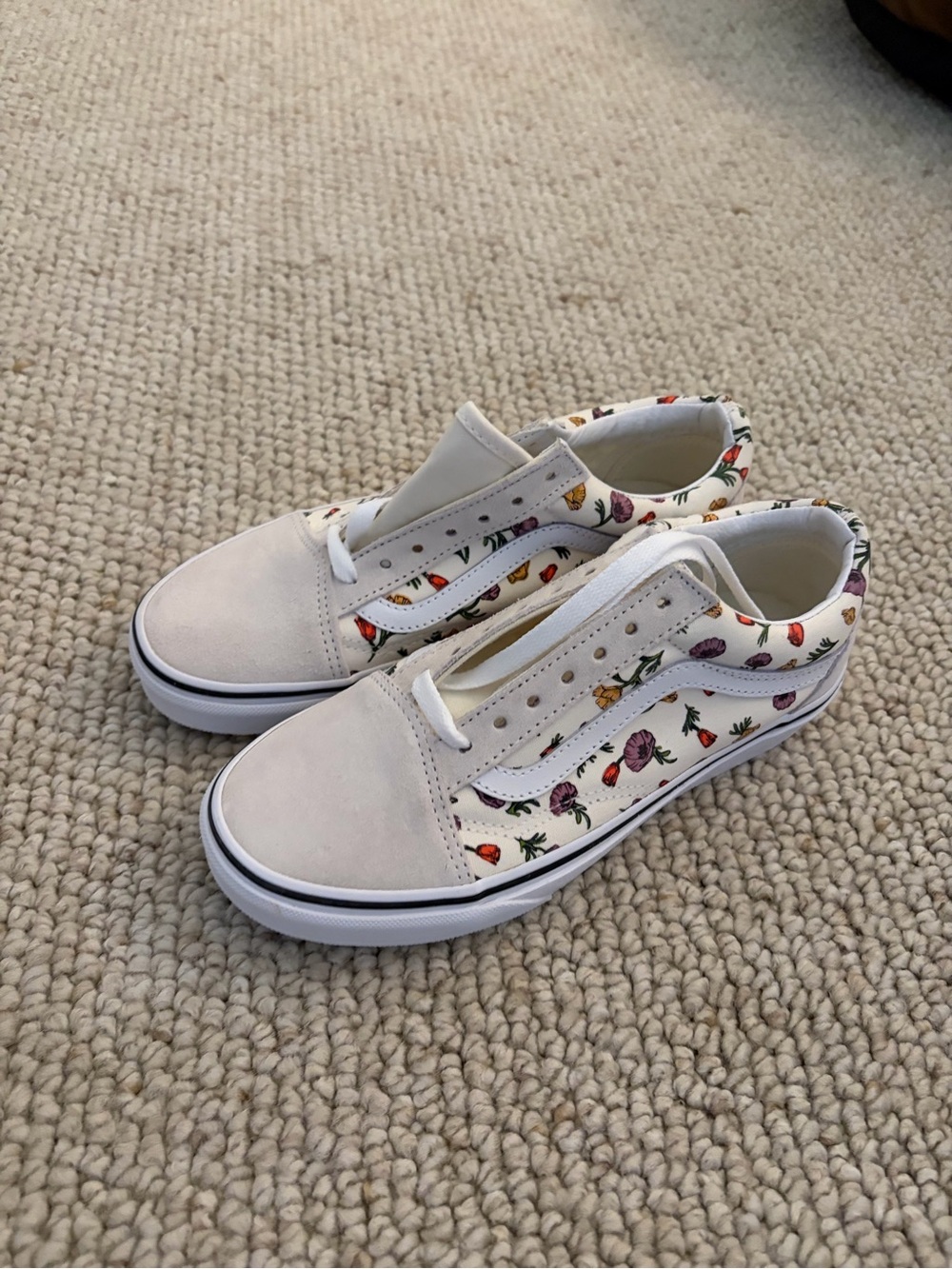 Vans Floral Low-Top Sneakers